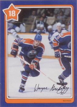 1982-83 Neilson Wayne Gretzky #18 Backward Skating Front