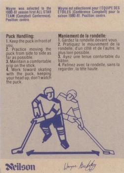 1982-83 Neilson Wayne Gretzky #26 Puck Handling Back