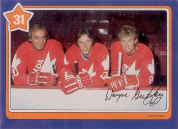 1982-83 Neilson Wayne Gretzky #31 Winning Face-Offs Front