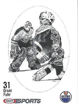 1986-87 Kraft Drawings #NNO Grant Fuhr Front