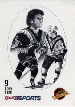 1986-87 Kraft Drawings #NNO Tony Tanti Front