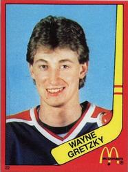 1982-83 McDonald's Stickers #22 Wayne Gretzky Front