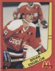 1982-83 McDonald's Stickers #29 Brian Engblom Front