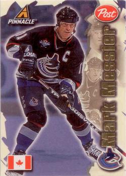 1997 Pinnacle Post - World's Best #F3 Mark Messier Front