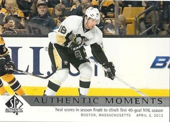 2012-13 SP Authentic #176 James Neal Front