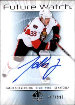 2012-13 SP Authentic #228 Jakob Silfverberg Front