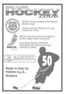 2005-06 Panini Stickers #50 Hurricanes Team Logo Back