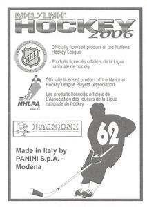 2005-06 Panini Stickers #62 Panthers Team Logo Back