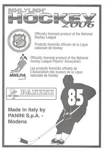 2005-06 Panini Stickers #85 Devils Team Logo Back