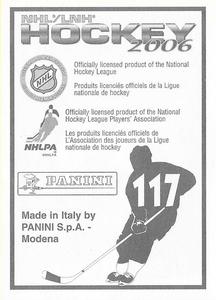 2005-06 Panini Stickers #117 Dominik Hasek Back