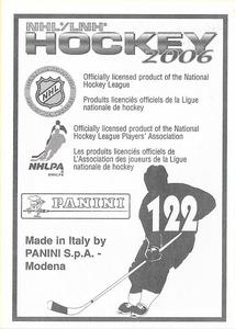 2005-06 Panini Stickers #122 Martin Havlat Back
