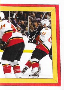 2005-06 Panini Stickers #207 Flames Action Shot B Front