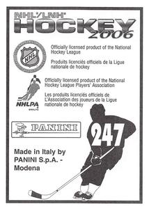2005-06 Panini Stickers #247 Mike Modano Back
