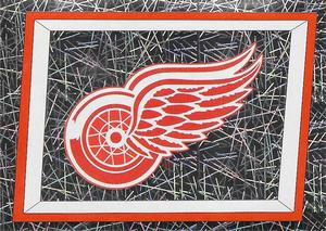 2005-06 Panini Stickers #265 Red Wings Team Logo Front