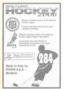2005-06 Panini Stickers #284 Jeremy Roenick Back