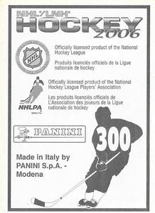 2005-06 Panini Stickers #300 Willie Mitchell Back