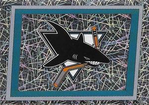 2005-06 Panini Stickers #349 Sharks Team Logo Front