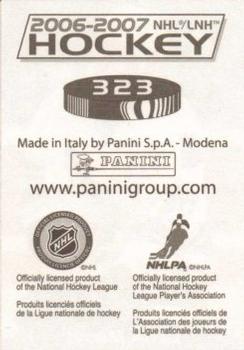 2006-07 Panini Stickers #323 Derek Morris Back