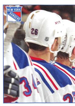 2006-07 Panini Stickers #97 New York Rangers Puzzle Piece Front