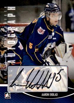2012-13 In The Game Heroes and Prospects - Autographs #A-AE Aaron Ekblad Front