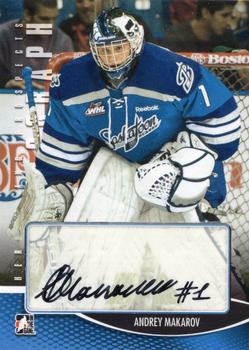 2012-13 In The Game Heroes and Prospects - Autographs #A-AMA Andrey Makarov Front