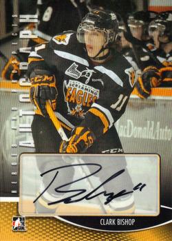 2012-13 In The Game Heroes and Prospects - Autographs #A-CB Clark Bishop Front
