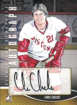 2012-13 In The Game Heroes and Prospects - Autographs #A-CCH Chris Chelios Front