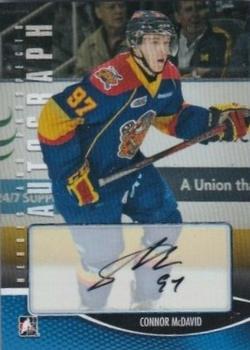 2012-13 In The Game Heroes and Prospects - Autographs #A-CM Connor McDavid Front