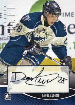2012-13 In The Game Heroes and Prospects - Autographs #A-DA Daniel Audette Front