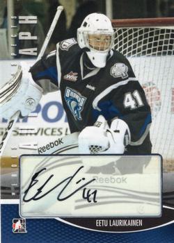 2012-13 In The Game Heroes and Prospects - Autographs #A-EL Eetu Laurikainen Front