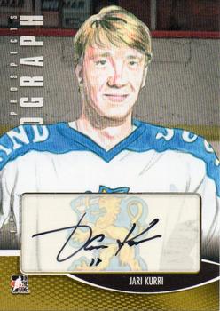 2012-13 In The Game Heroes and Prospects - Autographs #A-JK Jari Kurri Front