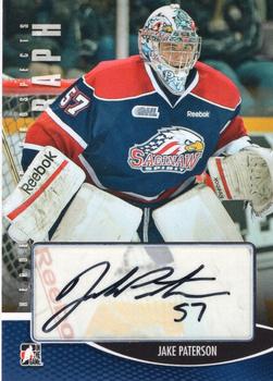 2012-13 In The Game Heroes and Prospects - Autographs #A-JP Jake Paterson Front