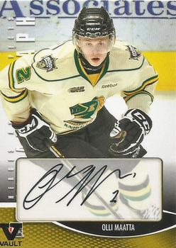 2012-13 In The Game Heroes and Prospects - Autographs #A-OM Olli Maatta Front
