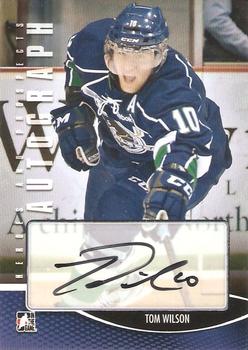 2012-13 In The Game Heroes and Prospects - Autographs #A-TW Tom Wilson Front