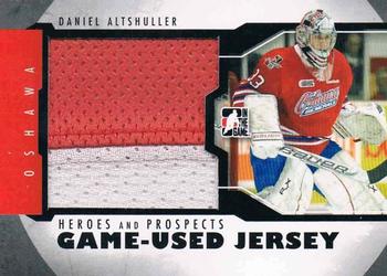 2012-13 In The Game Heroes and Prospects - Jersey Black #M-01 Daniel Altshuller Front