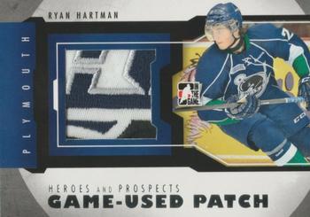 2012-13 In The Game Heroes and Prospects - Jersey Patches Silver #M-18 Ryan Hartman Front
