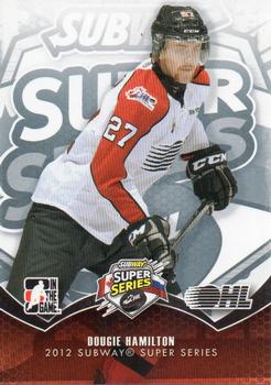 2012-13 In The Game Heroes and Prospects - Subway Series #SSS-09 Dougie Hamilton Front