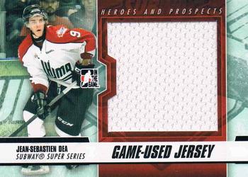 2012-13 In The Game Heroes and Prospects - Subway Super Series Jersey #SSM-20 Jean-Sebastien Dea Front