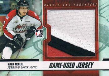 2012-13 In The Game Heroes and Prospects - Subway Super Series Jersey #SSM-44 Mark McNeill Front