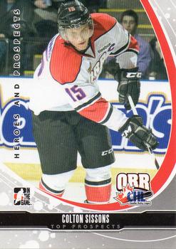 2012-13 In The Game Heroes and Prospects - Top Prospects #TP-10 Colton Sissons Front