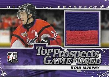 2012-13 In The Game Heroes and Prospects - Top Prospects Jerseys #TPGU-12 Ryan Murphy Front