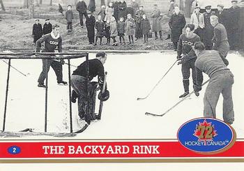 1991-92 Future Trends Canada ’72 #2 The Backyard Rink / More Months a Year... Front