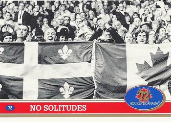 1991-92 Future Trends Canada ’72 #72 No Solitudes / The Telegrams Front