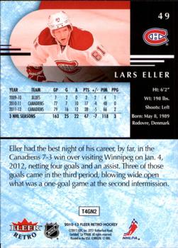 2012-13 Fleer Retro #49 Lars Eller Back