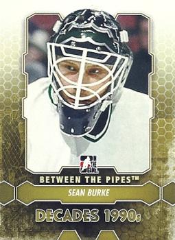 2012-13 In The Game Between The Pipes #119 Sean Burke Front