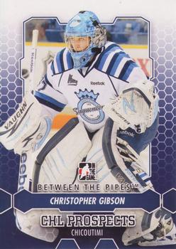 2012-13 In The Game Between The Pipes #11 Christopher Gibson Front