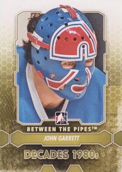 2012-13 In The Game Between The Pipes #133 John Garrett Front