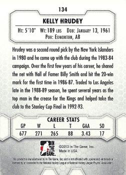 2012-13 In The Game Between The Pipes #134 Kelly Hrudey Back
