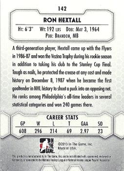 2012-13 In The Game Between The Pipes #142 Ron Hextall Back