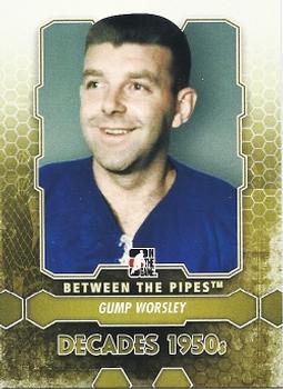2012-13 In The Game Between The Pipes #167 Gump Worsley Front